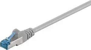 Lynx CS Patch kabel Cat6A, S-FTP - 0,25m, šedý