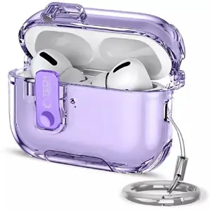 4kom.pl TECH-PROTECT BOUNCE PRO APPLE AIRPODS PRO 3 LAVENDER