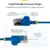 Эзернет кабель Cat6A StarTech.com 1 м N6APATSTP34BLS1M Photo 7