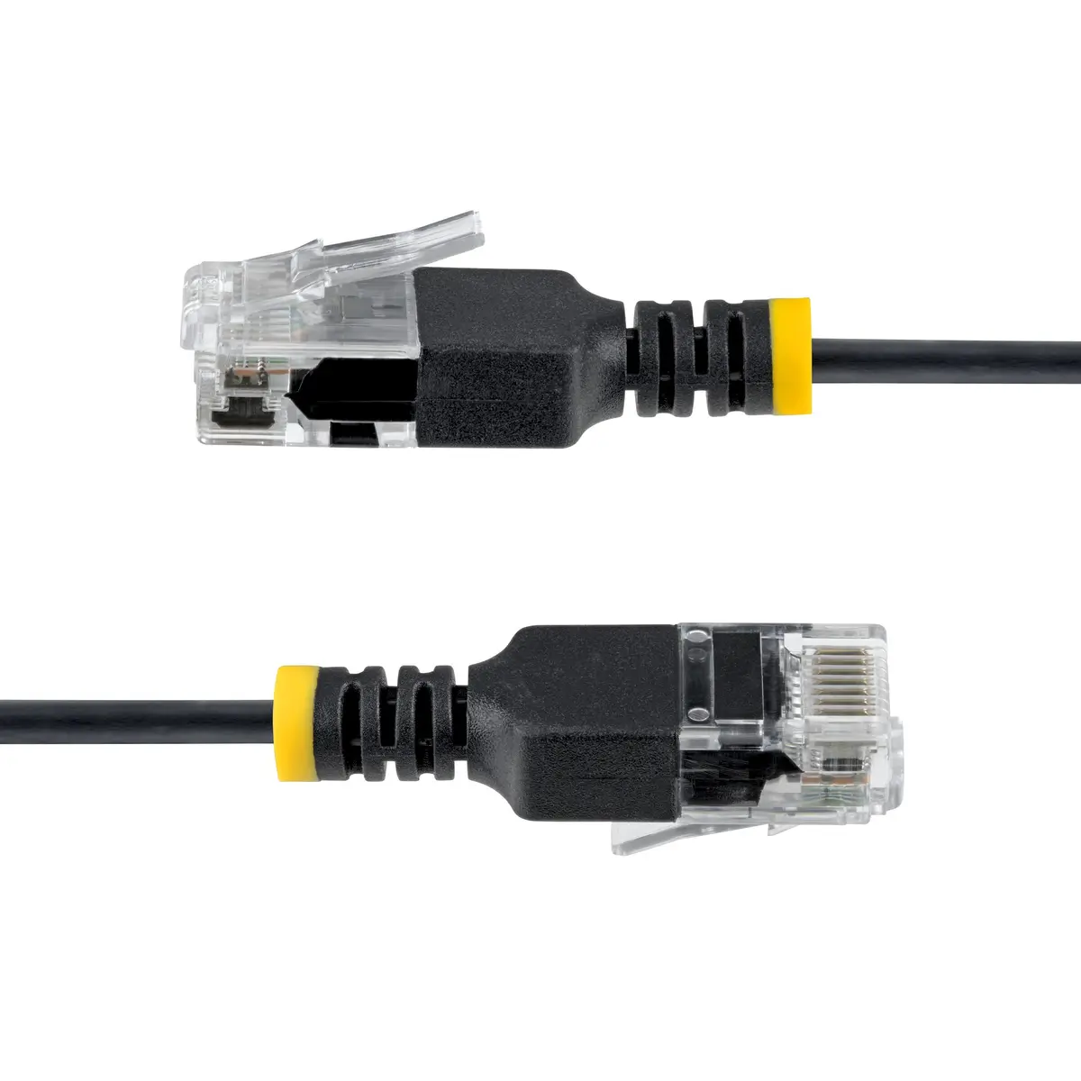 StarTech ультратонкий кабель Cat6A Ethernet 0.5м черный Photo 3