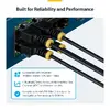 StarTech ультратонкий кабель Cat6A Ethernet 0.5м черный Photo 4