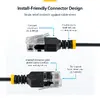 StarTech ультратонкий кабель Cat6A Ethernet 0.5м черный Photo 7