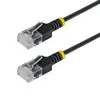 StarTech ультратонкий кабель Cat6A Ethernet 0.5м черный Photo 9