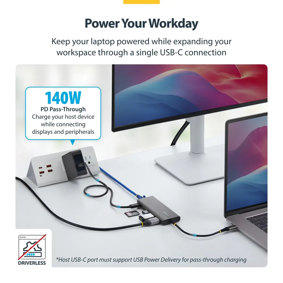 StarTech USB-C uz HDMI daudzportu adapteris 177B-USBC-MULTIPORT Photo 6