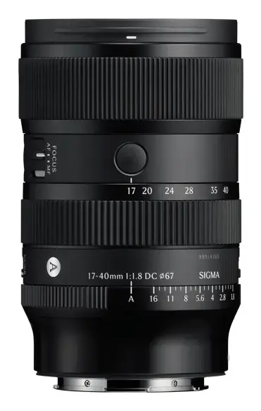 Объектив Sigma 17-40mm F1.8 DC ART для Sony E-mount Photo 2