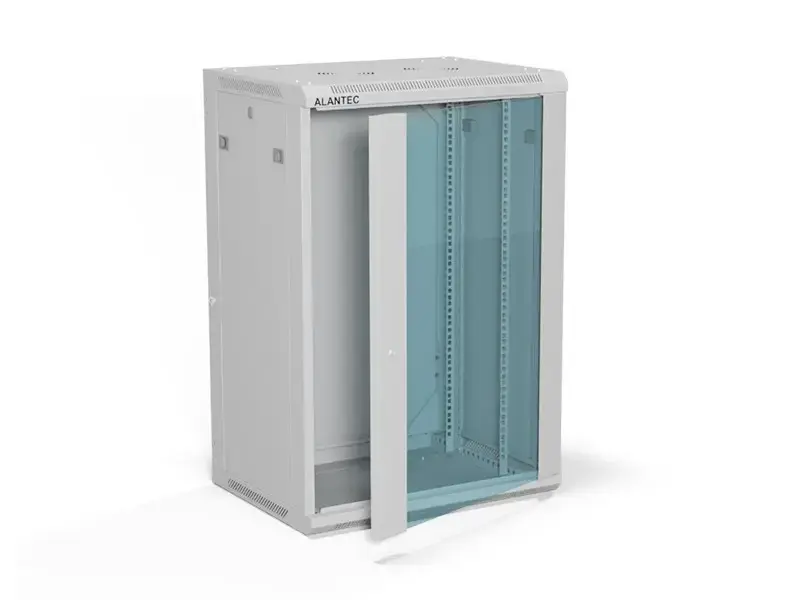 A-LAN 19" 18U Wall-Mounted Cabinet SW-18U-600-450-01-SA Photo 4