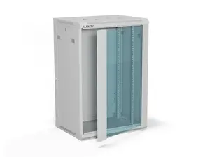 ALANTEC 18U 19 collu sienas tīkla skapis, tērauds, pelēks, izjauktā veidā