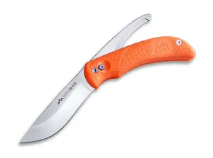 Outdoor Edge SwingBlade Folding Hunting Knife with Dual Blade System, Orange