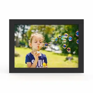 Wozinsky WRC-32 Digital Photo Frame 10.1 inch with Frameo App and 32GB Memory, Black