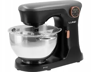 Lund 67814 Planetary Mixer 2000W with 6L Bowl and Timer