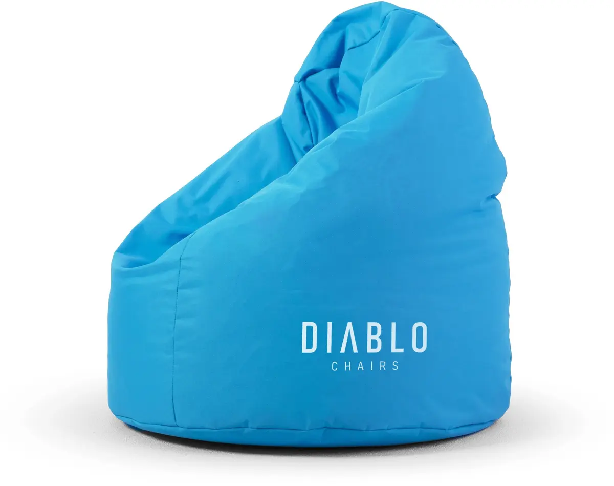 Diablo Chairs bērnu pufs, zils, 5904405579800