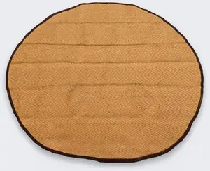 VidaXL Round Tent Carpet CM-450-2/2 Coconut Fiber