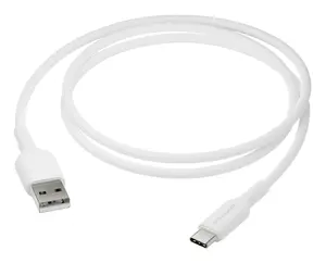 dbramante1928 re-charge USB-A uz USB-C kabelis 1m balts