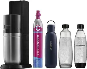 SodaStream DUO Металл, Пластик Черный, Нержавеющая сталь