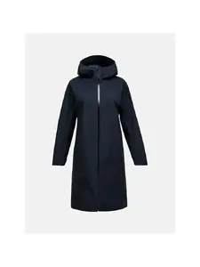 Kurtka damska PEAK PERFORMANCE W Treeline Hipe 2.5L Shell Parka kolor czarny - XS