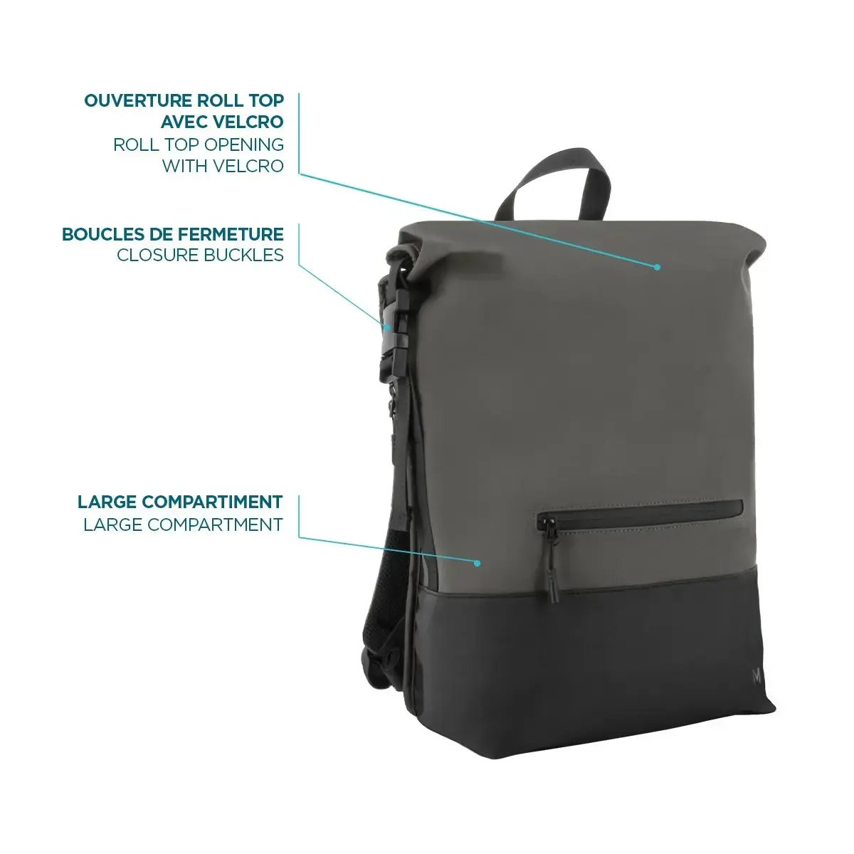 Mobilis 070007 Laptop Backpack 16-inch Photo 2