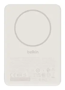 Belkin BOOSTCHARGE Slim Magnetic Power Bank 5000 mAh with Wireless Charging and USB-C