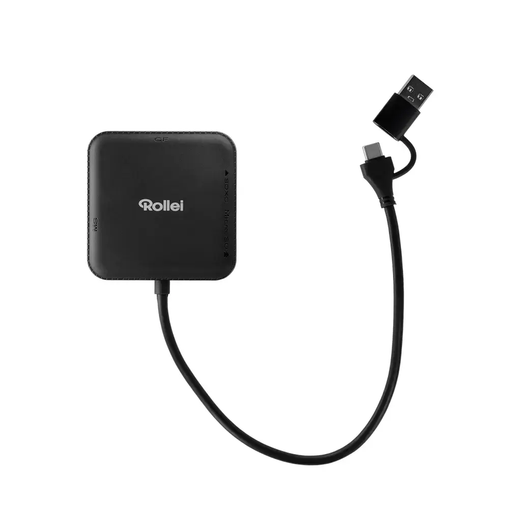 Rollei 25102 USB 3.0 Type-A/Type-C Card Reader Photo 4