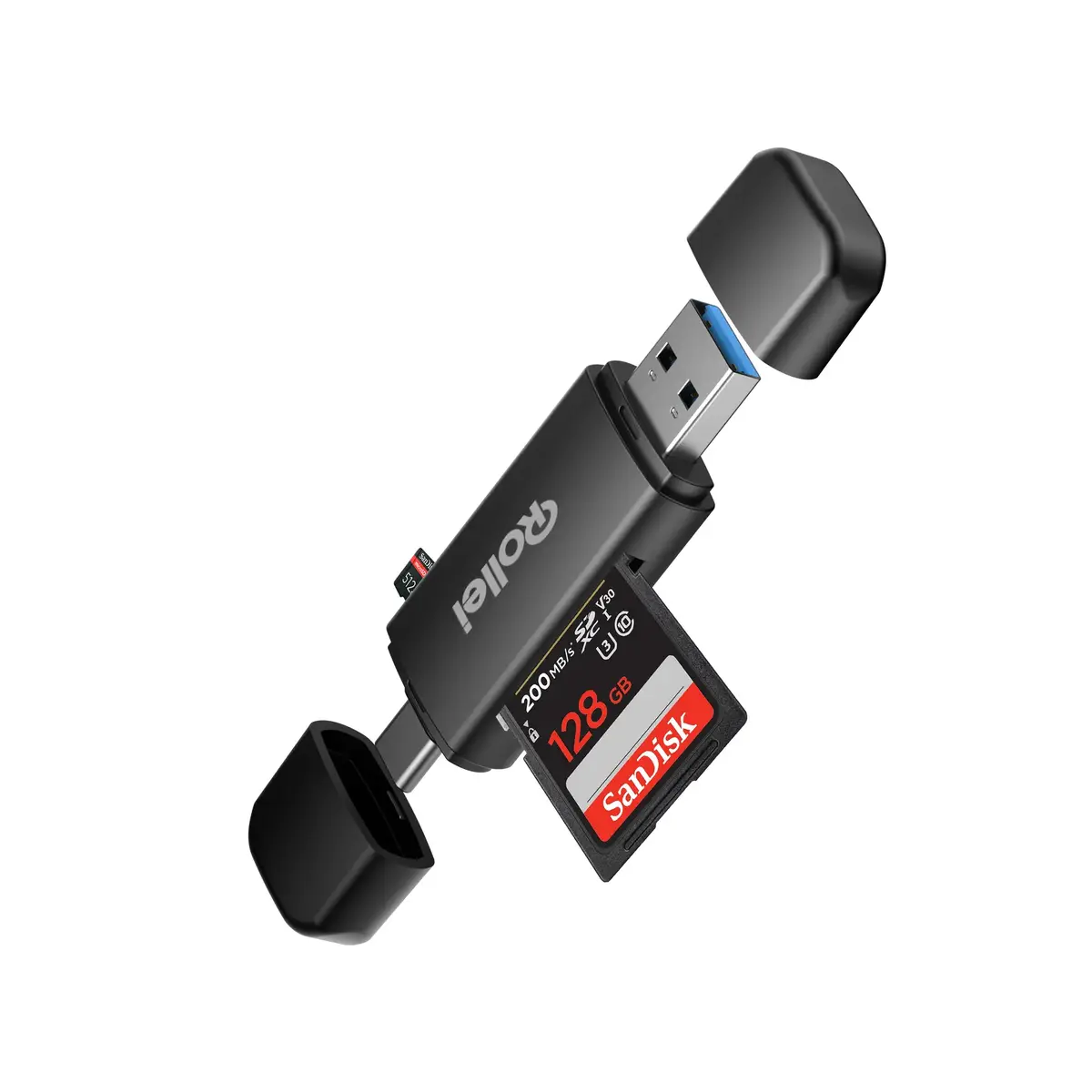 Кардридер Rollei 25100 USB 3.0 Type-A/Type-C Photo 2