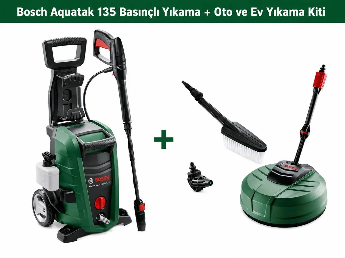 Augstspiediena mazgātājs Bosch UniversalAquatak 135 ar