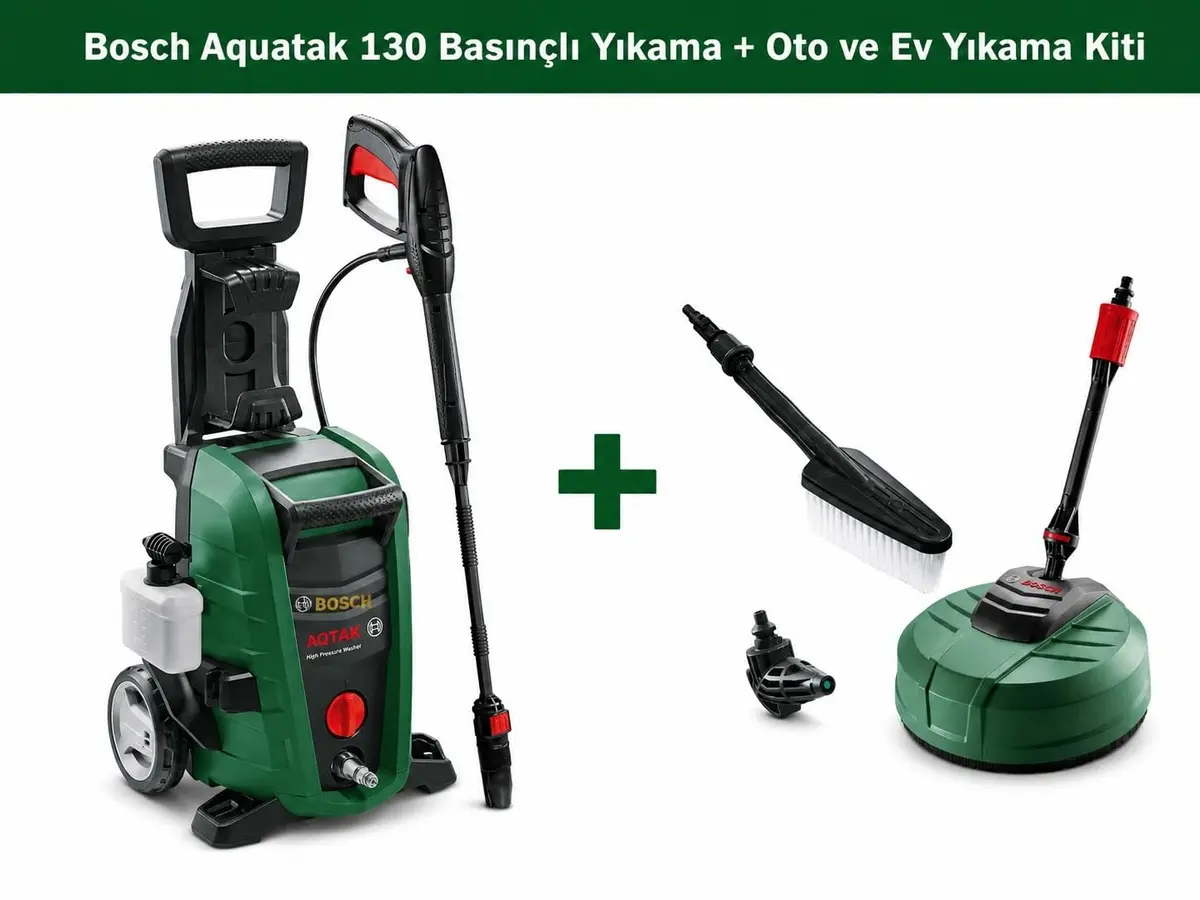 Augstspiediena mazgātājs Bosch UniversalAquatak 130 ar