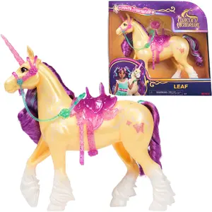 Фигурка единорога Spinmaster Unicorn Academy Leaf 28 см с аксессуарами