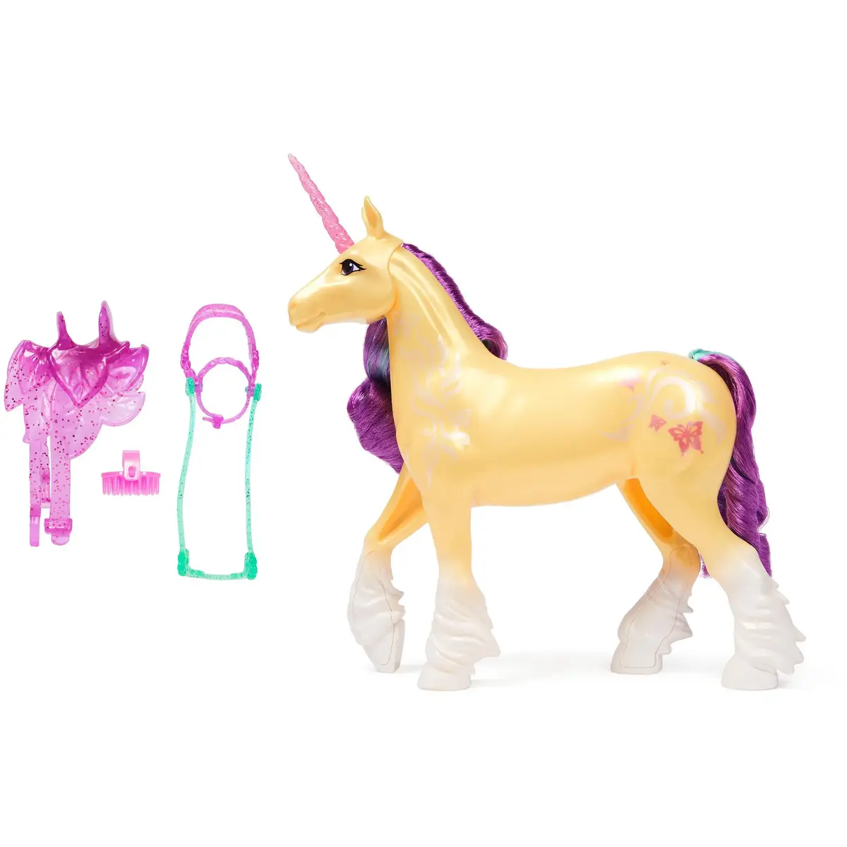 Spinmaster Unicorn Academy Leaf Unicorn Figure Photo 2