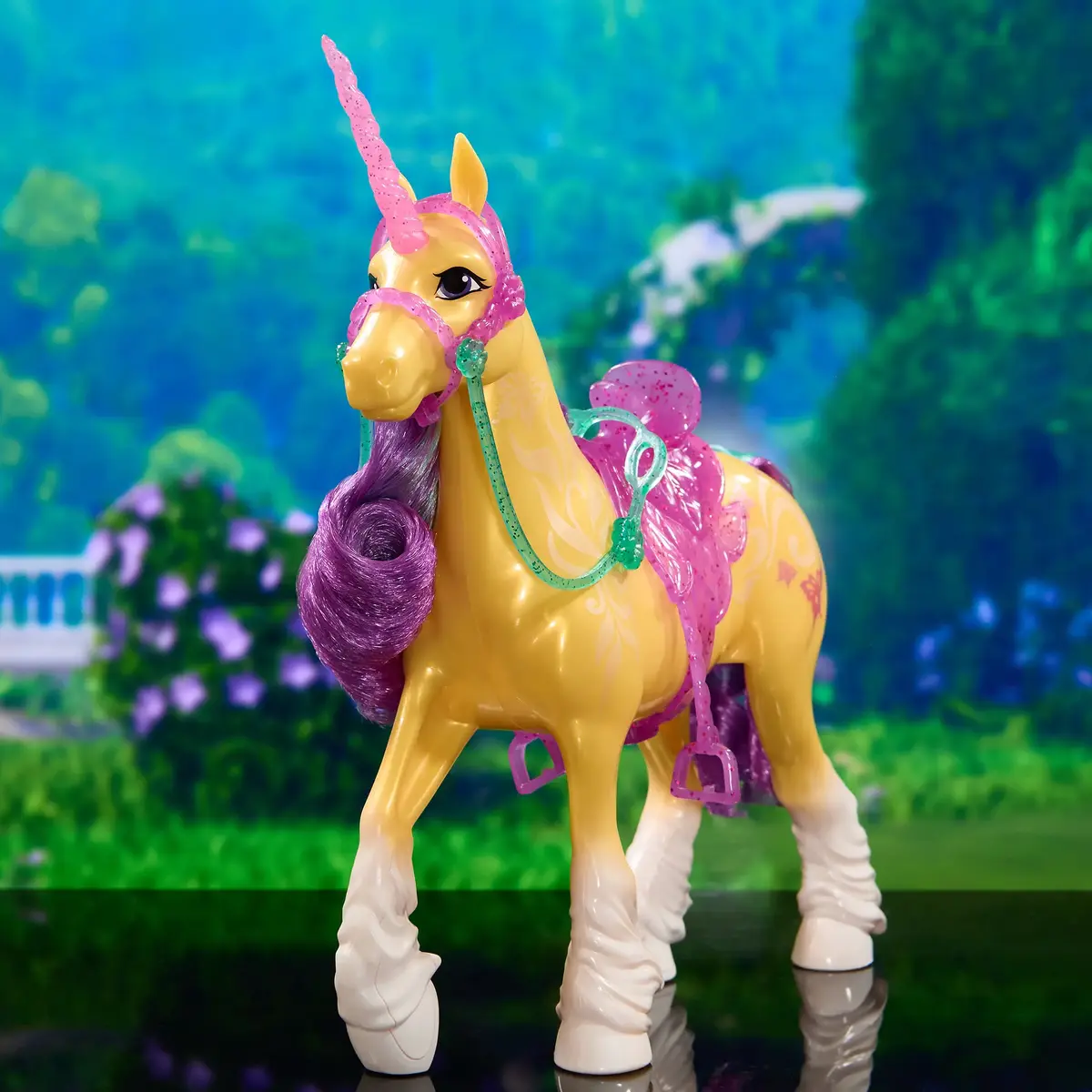 Spinmaster Unicorn Academy Leaf Unicorn Figure Photo 3
