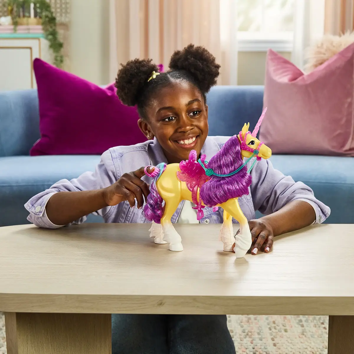 Spinmaster Unicorn Academy Leaf Unicorn Figure Photo 4