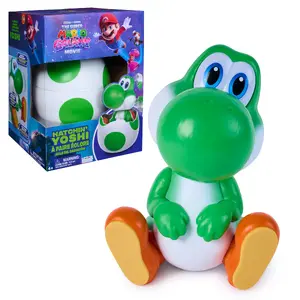 Интерактивное яйцо и фигурка Spinmaster Super Mario Galaxy Movie Hatchin’ Yoshi со звуковыми эффектами