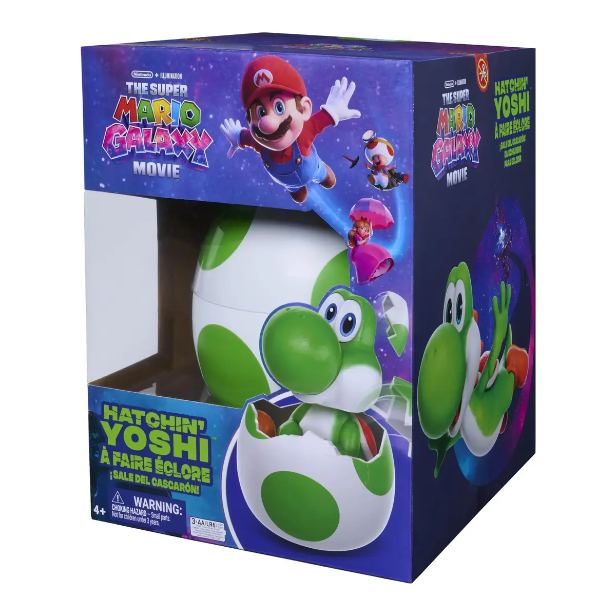 Интерактивная фигурка Spinmaster Super Mario Galaxy Hatchin’ Yoshi Photo 7
