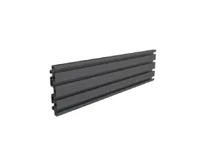 Multibrackets M Pro Series Single Screen Rail 28cm Black Aluminium