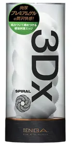 Многоразовый мастурбатор TENGA 3Dx SPIRAL со спиралевидной 3D-текстурой