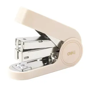 Deli Linfini EM390 Desktop Stapler, Capacity up to 25 Sheets, Grey