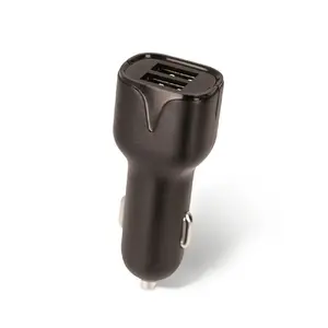 Setty 2xUSB Car Charger 2.4A Black