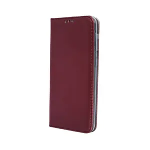 iLike Smart Magnetic Case for Samsung Galaxy A27 5G, Burgundy