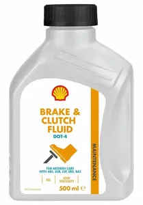 Shell DOT 4 Brake Fluid 0.5L