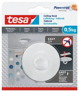 Tesa 77781 griestu āķis piekaramiem priekšmetiem, balts