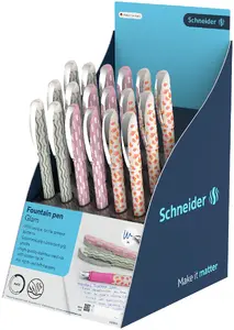 Tintes pildspalva SCHNEIDER Glam, displejs ar 18 gab., GB versija