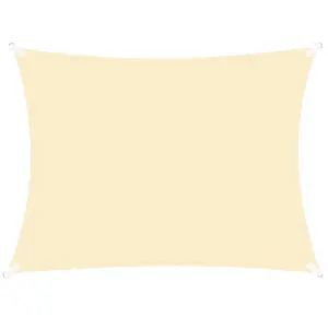 Beige Sun Shade Sail 3 x 2 m SN0060
