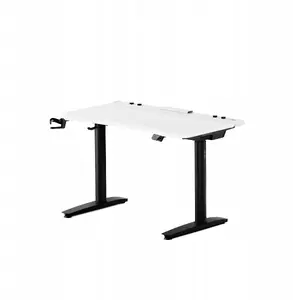 Diablo Chairs X-Forge 1200 elektriskais spēļu galds, balts un melns