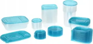 KOOPMAN Food Storage Container Set, 50 Pieces