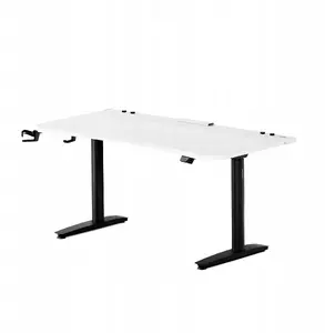 Elektriskais spēļu galds Diablo Chairs X-Forge 1600, balts un melns