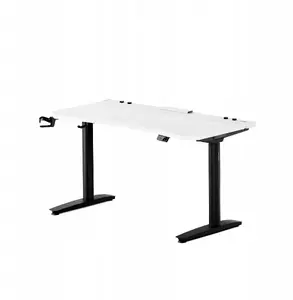 Elektriskais spēļu galds Diablo Chairs X-Forge 1400, balts-melns