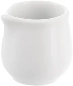Lumarko Mona Porcelain Creamer, 20 ml, White