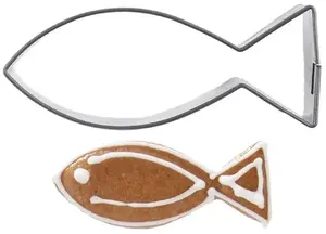 Lumarko Steel Cookie Cutter Fish 5 cm