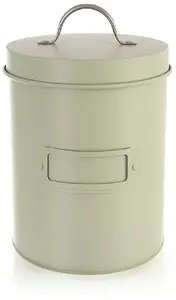 Dafi Greenish Metal Storage Container 2.2L Green