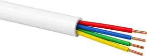 Elektrokabel YTDY 4x0.5 Alarm and Telecommunication Cable, LSOH B2ca, 100m, White