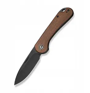 Складной нож CIVIVI Elementum Slip Joint с рукояткой из дерева гибуртия