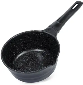 ORION GRANDE Granite Saucepan 1.6 L, 18 cm, PFLUON Coating, Induction Compatible